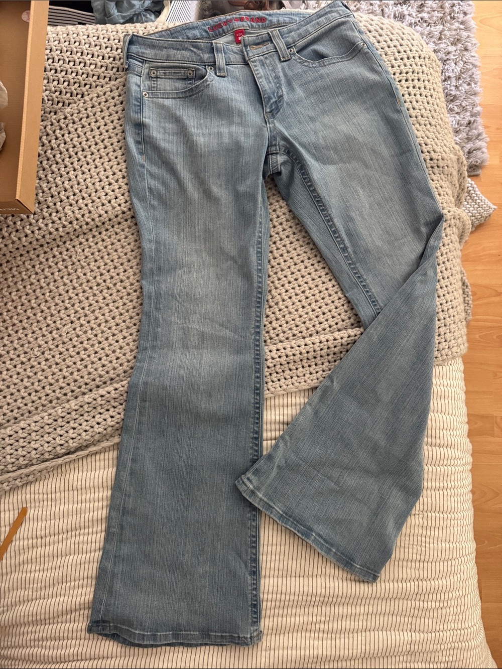 Lucky Brand Light Wash Flare Jeans